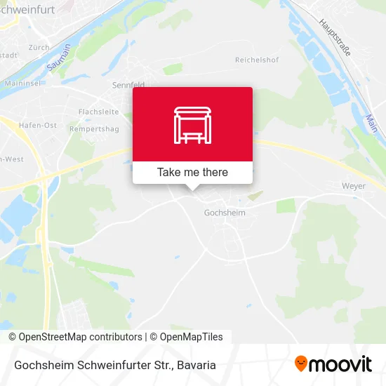 Карта Gochsheim Schweinfurter Str.