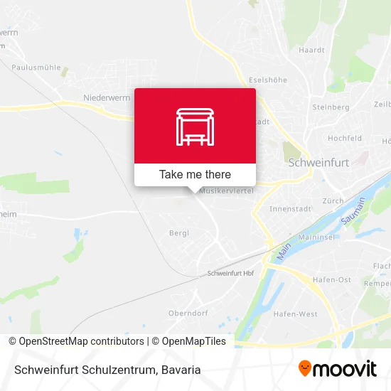 Карта Schweinfurt Schulzentrum