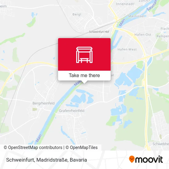 Карта Schweinfurt, Madridstraße