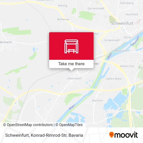 Карта Schweinfurt, Konrad-Rimrod-Str