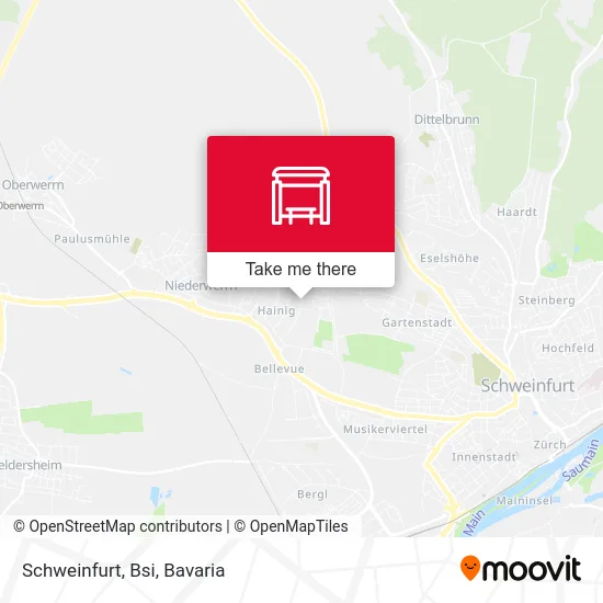 Карта Schweinfurt, Bsi