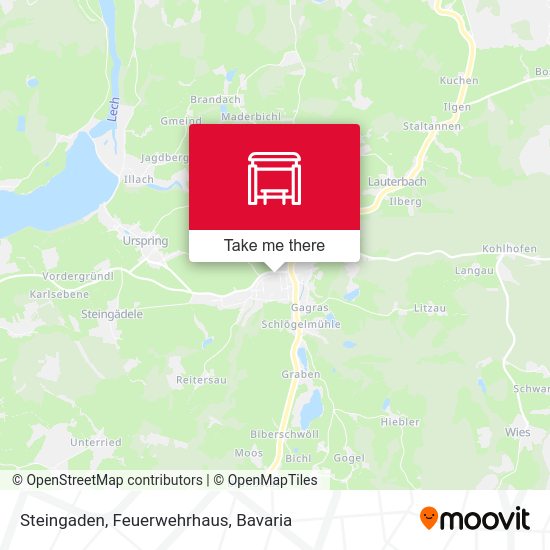 Steingaden, Feuerwehrhaus map