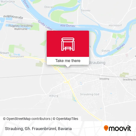 Карта Straubing, Gh. Frauenbrünnl