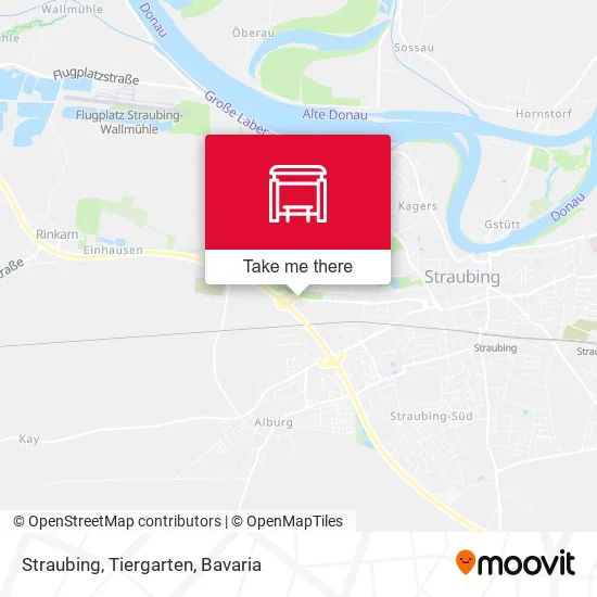 Карта Straubing, Tiergarten