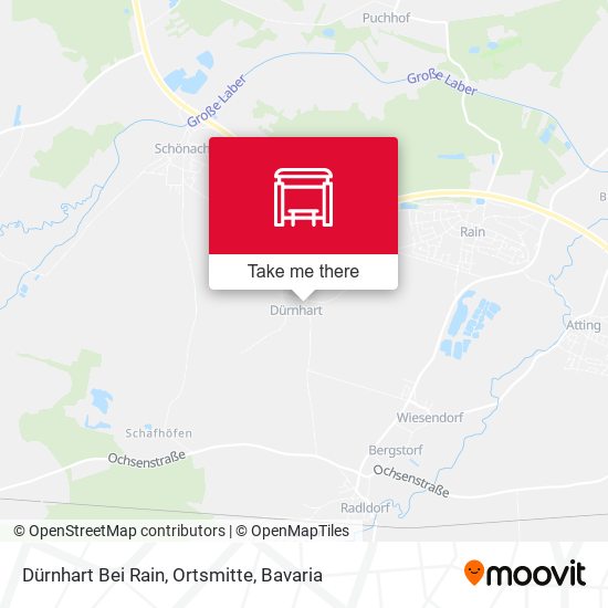 Dürnhart Bei Rain, Ortsmitte map