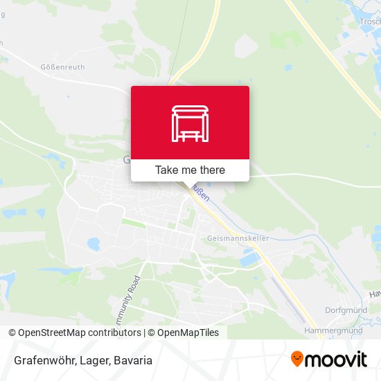 Карта Grafenwöhr, Lager