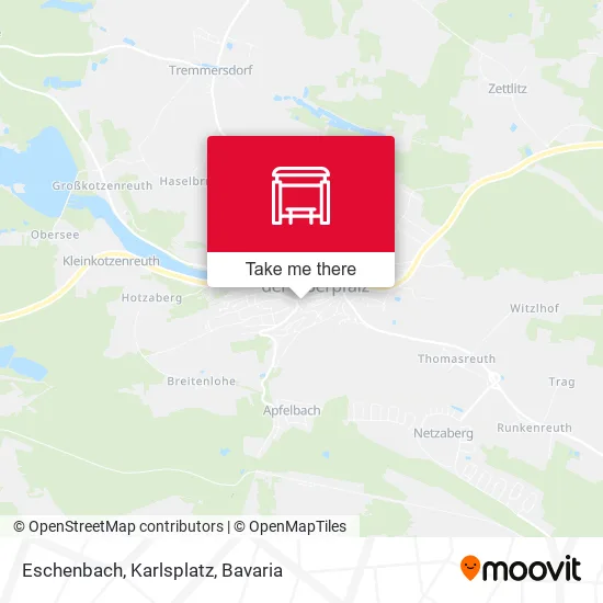 Карта Eschenbach, Karlsplatz