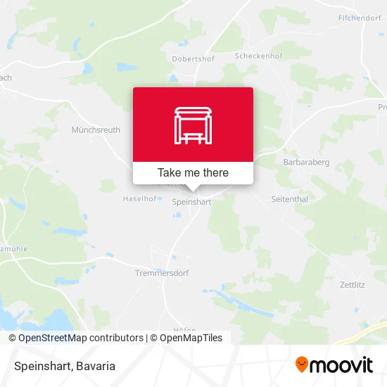 Карта Speinshart