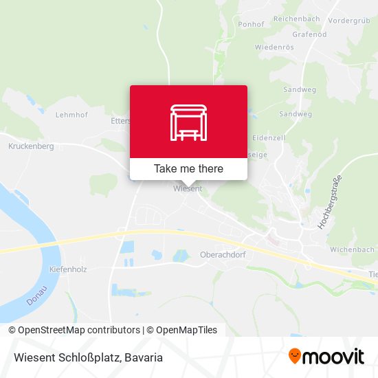 Wiesent Schloßplatz map