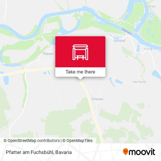 Pfatter am Fuchsbühl map