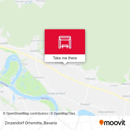 Карта Zinzendorf Ortsmitte