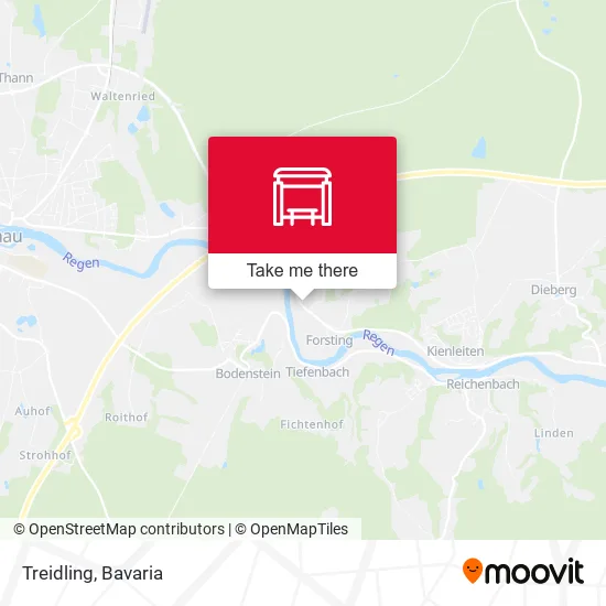 Карта Treidling