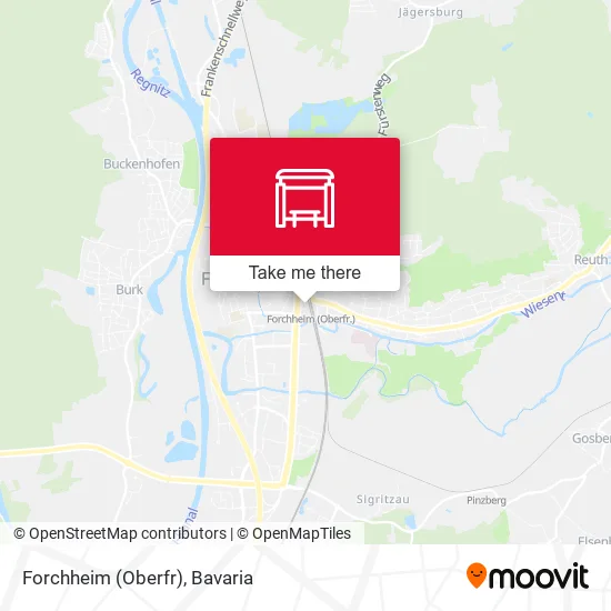 Карта Forchheim (Oberfr)