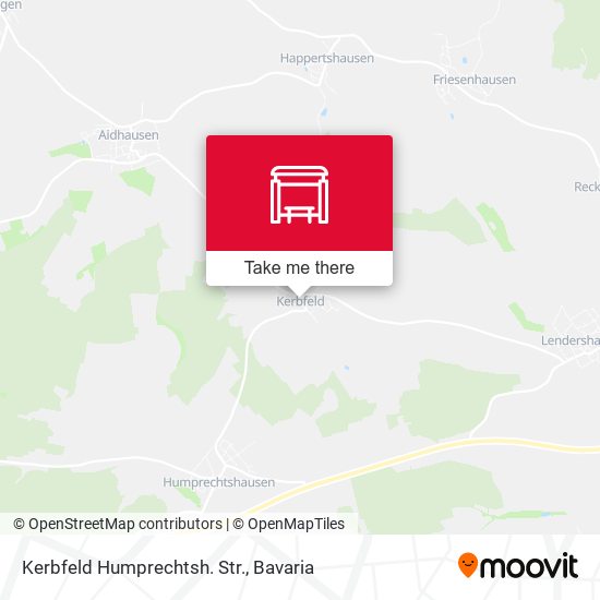 Kerbfeld Humprechtsh. Str. map
