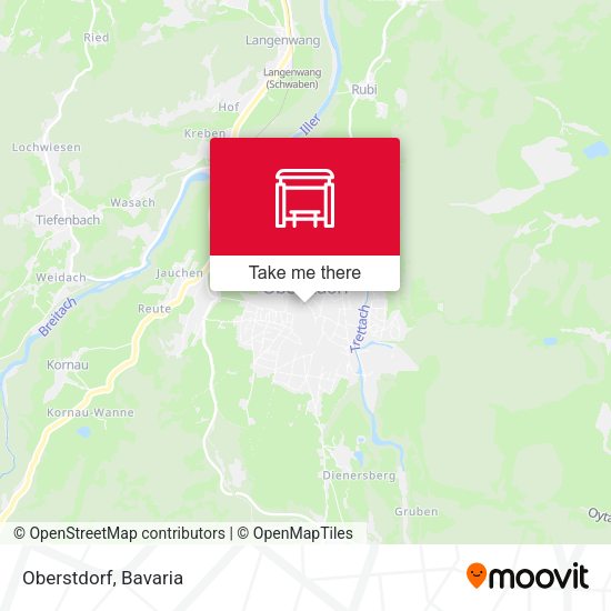Карта Oberstdorf