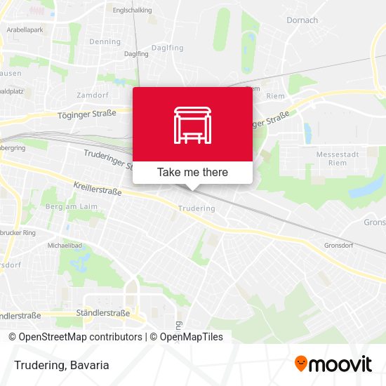 Карта Trudering