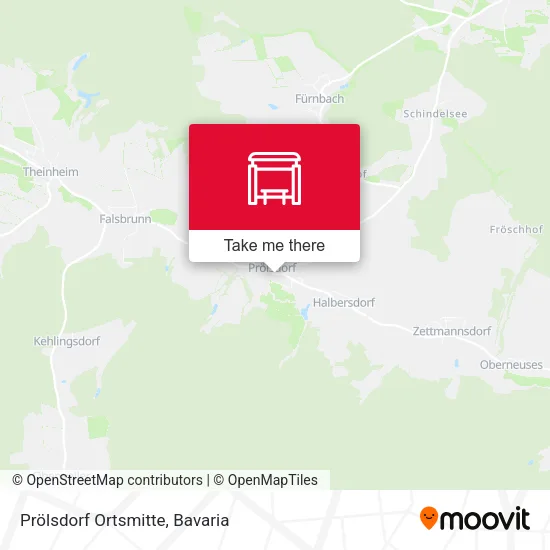 Карта Prölsdorf Ortsmitte