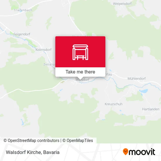 Карта Walsdorf Kirche