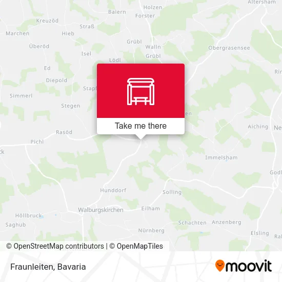 Карта Fraunleiten