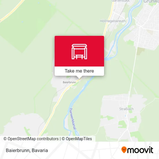 Карта Baierbrunn