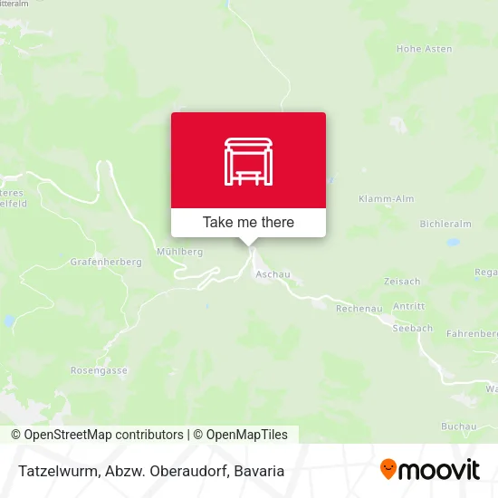 Карта Tatzelwurm, Abzw. Oberaudorf
