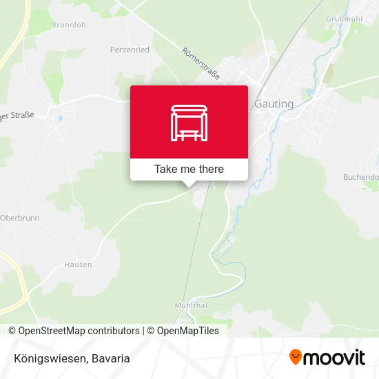 Карта Königswiesen