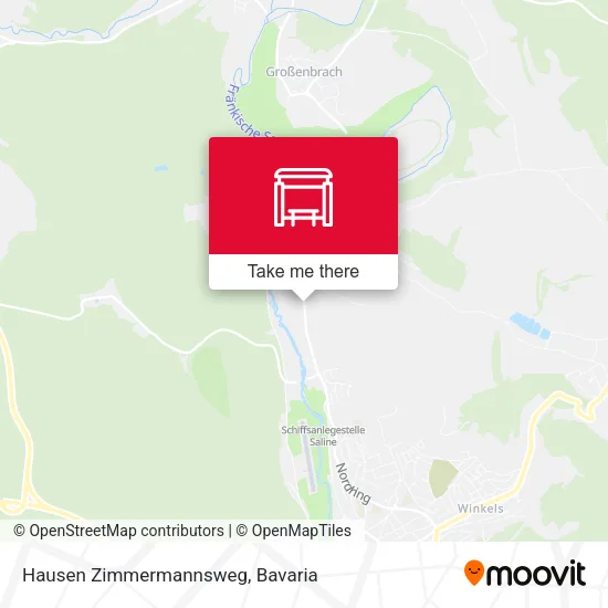 Карта Hausen Zimmermannsweg