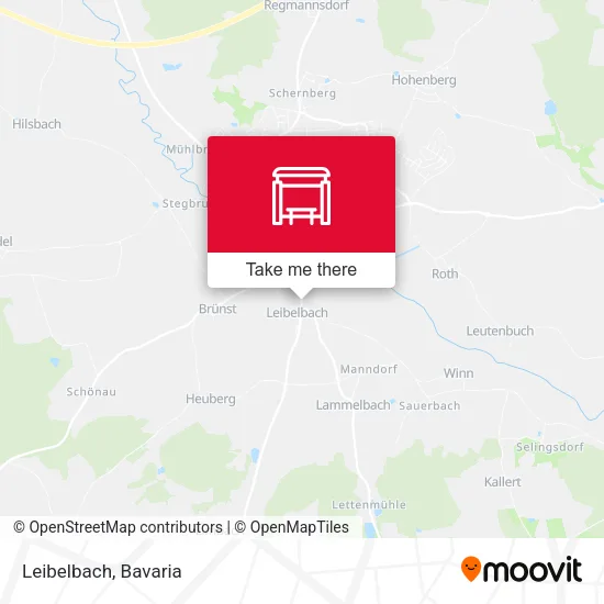 Карта Leibelbach