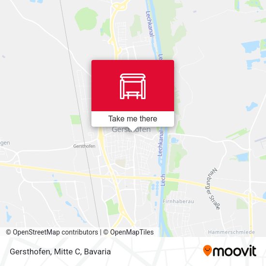 Карта Gersthofen, Mitte C