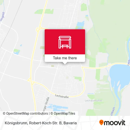 Карта Königsbrunn, Robert-Koch-Str. B