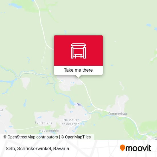 Карта Selb, Schrickerwinkel