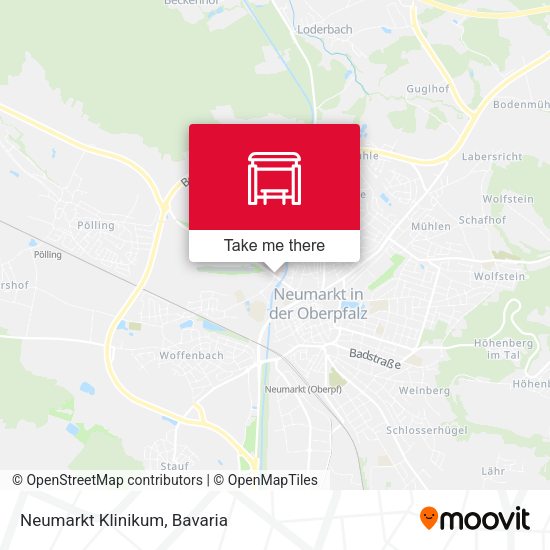 Карта Neumarkt Klinikum
