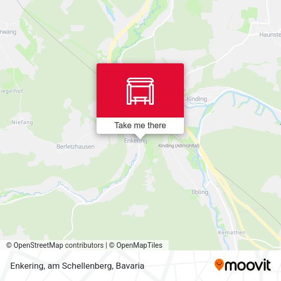 Карта Enkering, am Schellenberg