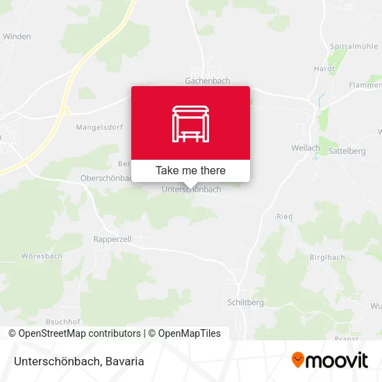 Карта Unterschönbach