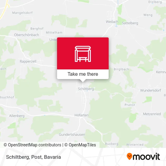 Карта Schiltberg, Post