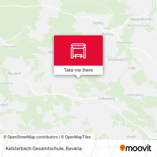 Карта Kelsterbach Gesamtschule