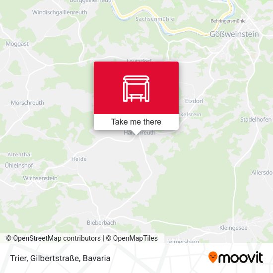 Карта Trier, Gilbertstraße