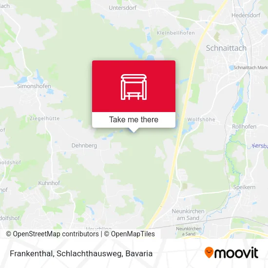 Карта Frankenthal, Schlachthausweg