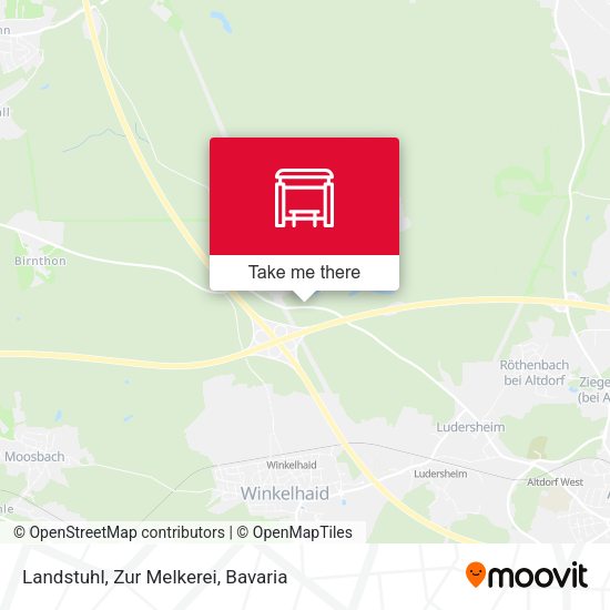 Карта Landstuhl, Zur Melkerei