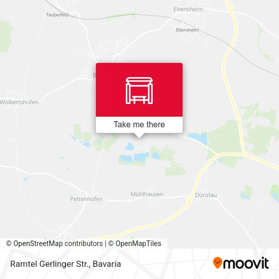 Карта Ramtel Gerlinger Str.