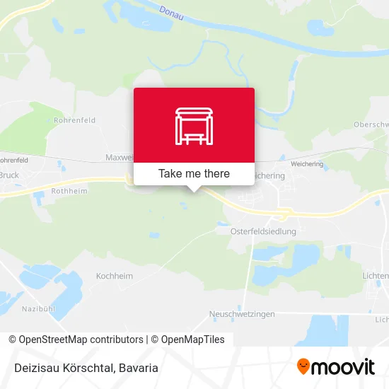 Карта Deizisau Körschtal