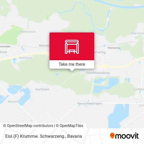 Карта Eisl.(F) Krummw. Schwarzeng.