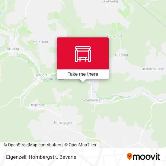 Карта Eigenzell, Hornbergstr.