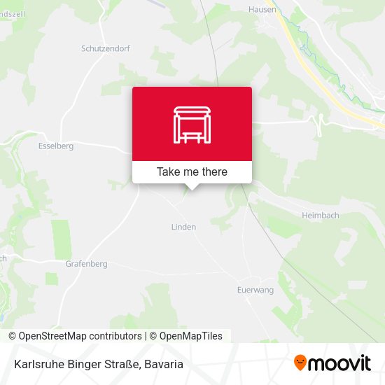 Карта Karlsruhe Binger Straße