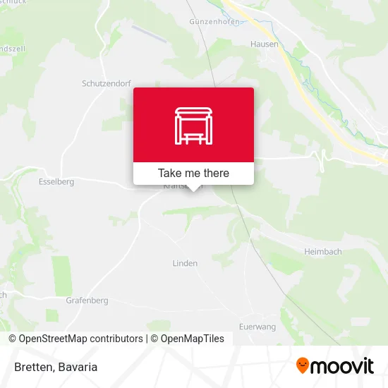 Карта Bretten