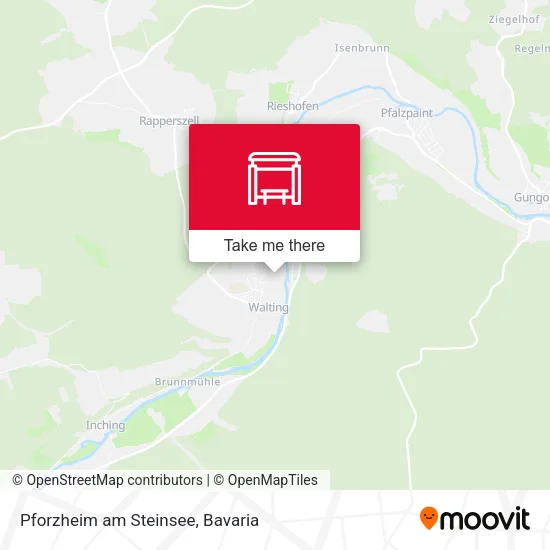Карта Pforzheim am Steinsee