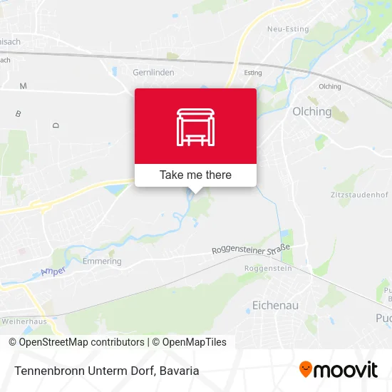 Карта Tennenbronn Unterm Dorf