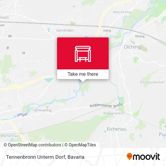 Карта Tennenbronn Unterm Dorf