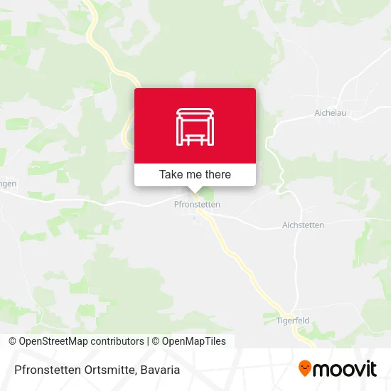 Карта Pfronstetten Ortsmitte