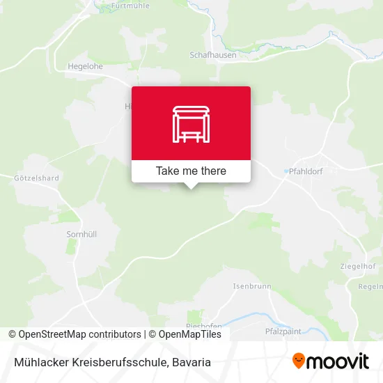 Карта Mühlacker Kreisberufsschule